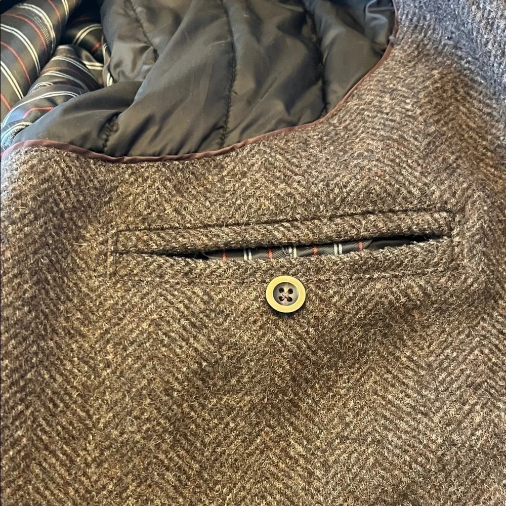 GAP Men's Zip-Up Brown jacket size L